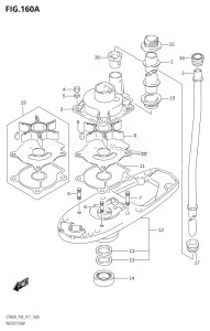 DT40 From 04005K-710001 ()  2017 drawing WATER PUMP (DT40W:P40)