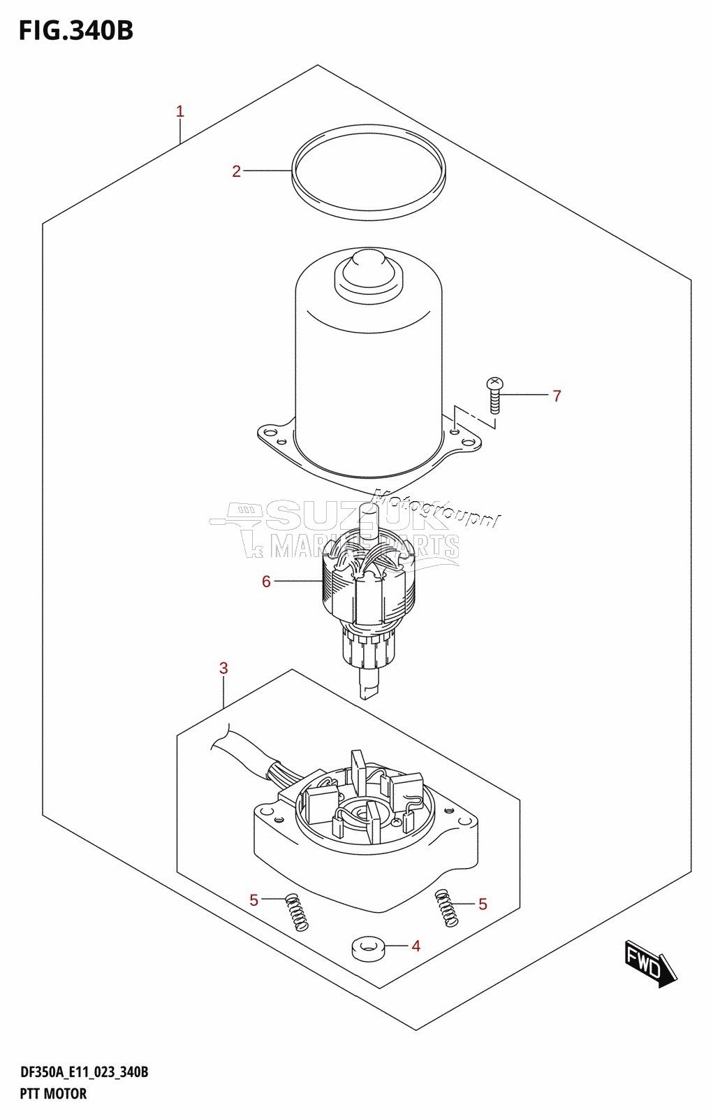 PTT MOTOR (DF350AMD,DF300BMD)