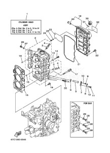 F40B drawing CYLINDER--CRANKCASE-2