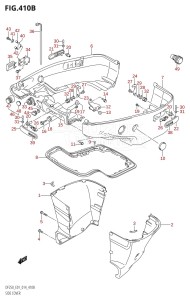 DF225Z From 22503Z-410001 (E01 E40)  2014 drawing SIDE COVER (DF200T:E01)