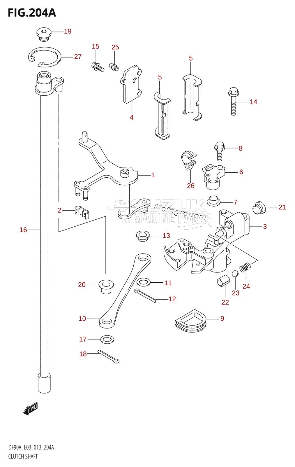 CLUTCH SHAFT