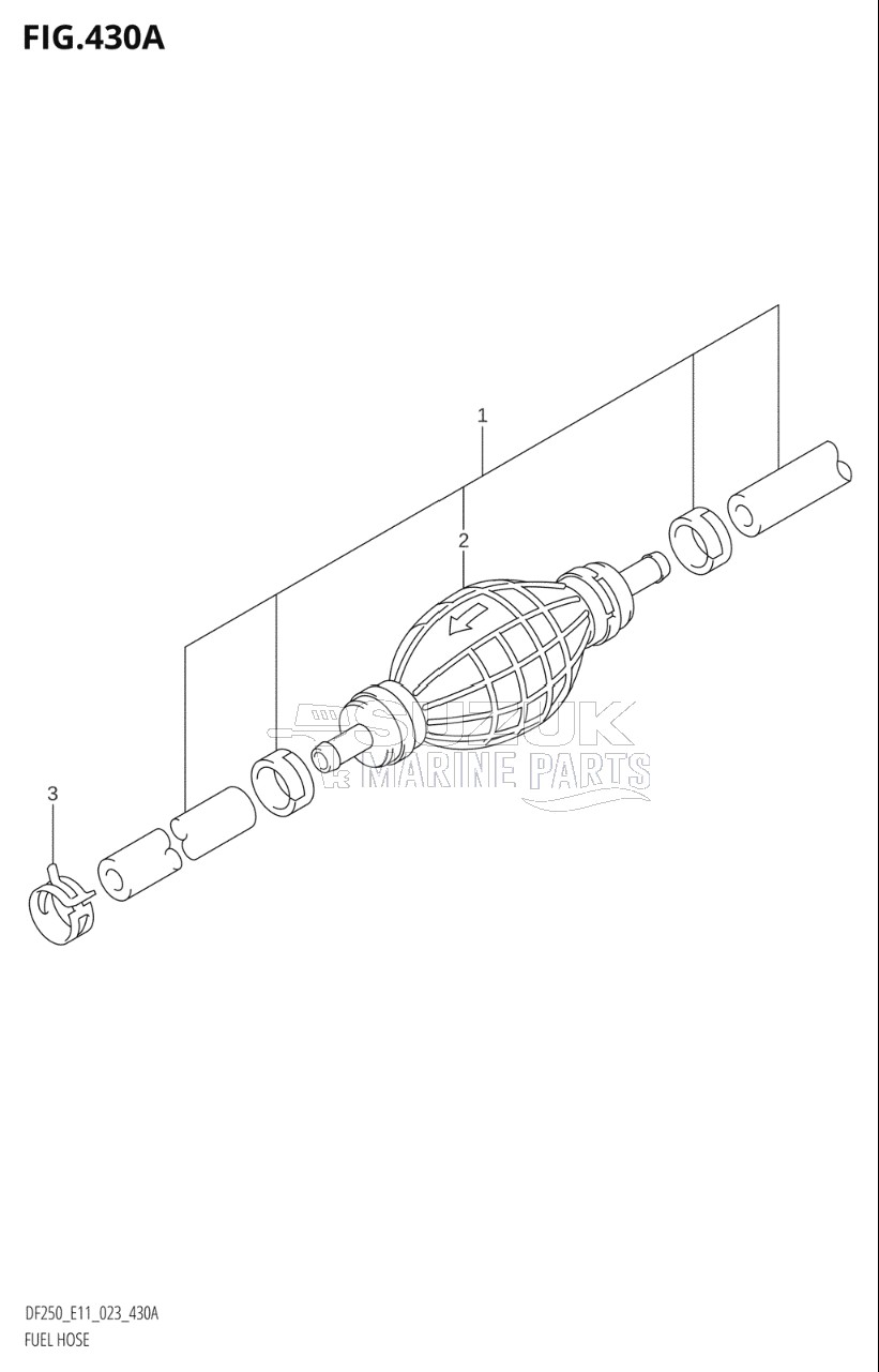 FUEL HOSE (E01,E11,E40)