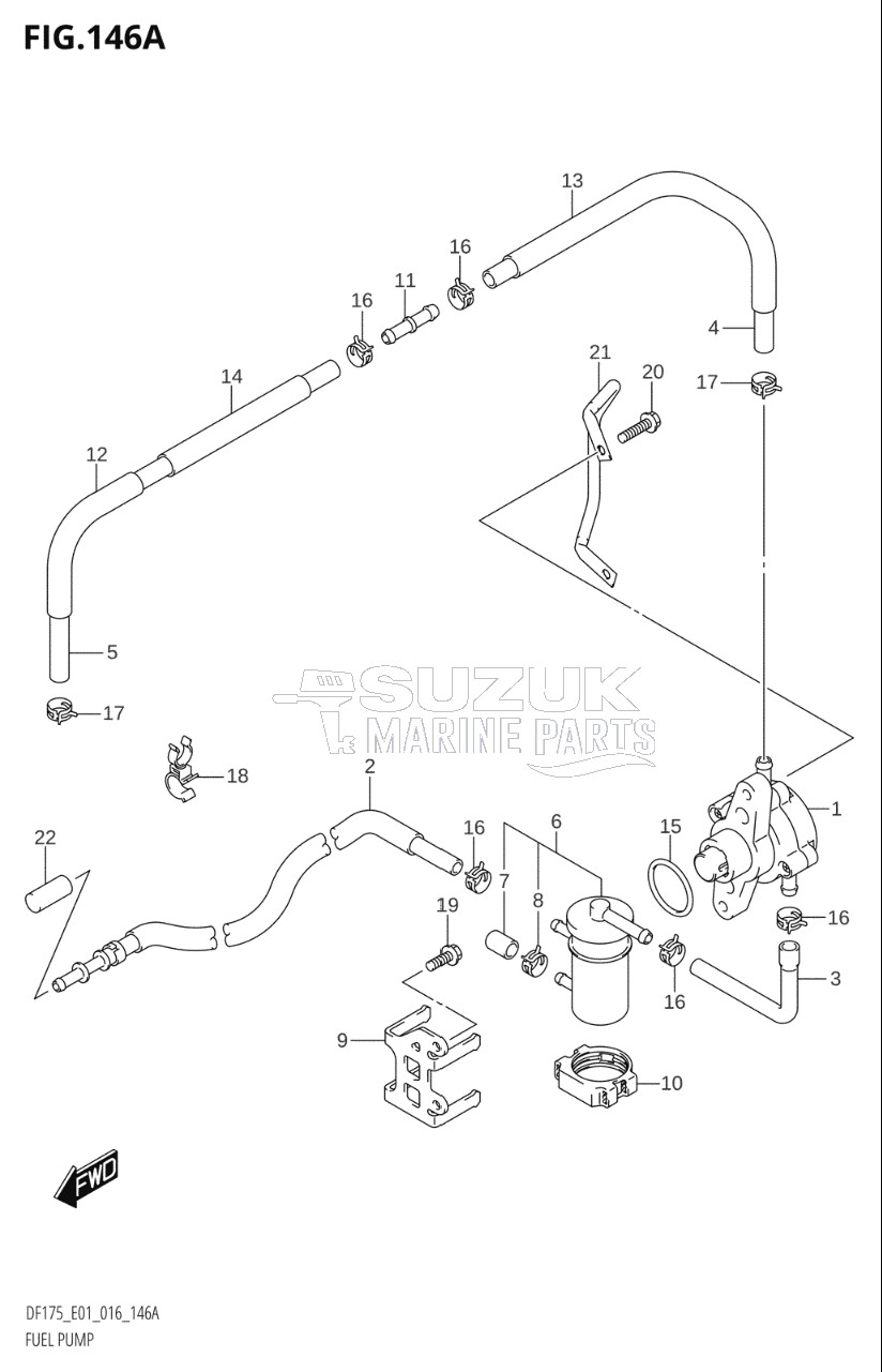 FUEL PUMP (DF150T:E01)