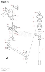 DF175T From 17502F-210001 (E01 E40)  2012 drawing CLUTCH SHAFT (DF175Z:E01)