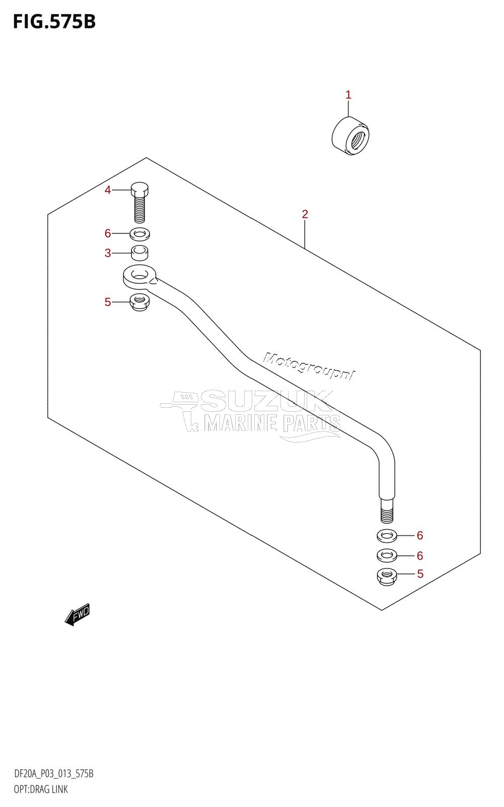 OPT:DRAG LINK (DF20A:P03)