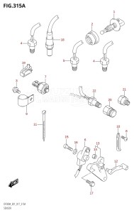 DF250A From 25003P-710001 (E01 E40)  2017 drawing SENSOR