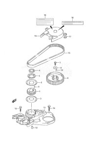 DF 9.9A drawing Timing Belt - w/Remote Control