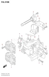 DF350A From 35001F-710001 (E01)  2017 drawing RECTIFIER /​ IGNITION COIL (DF325A)