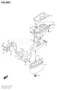 DF30A From 03003F-040001 (P01 P40)  2020 drawing DRIVE SHAFT HOUSING (DF30AQ)