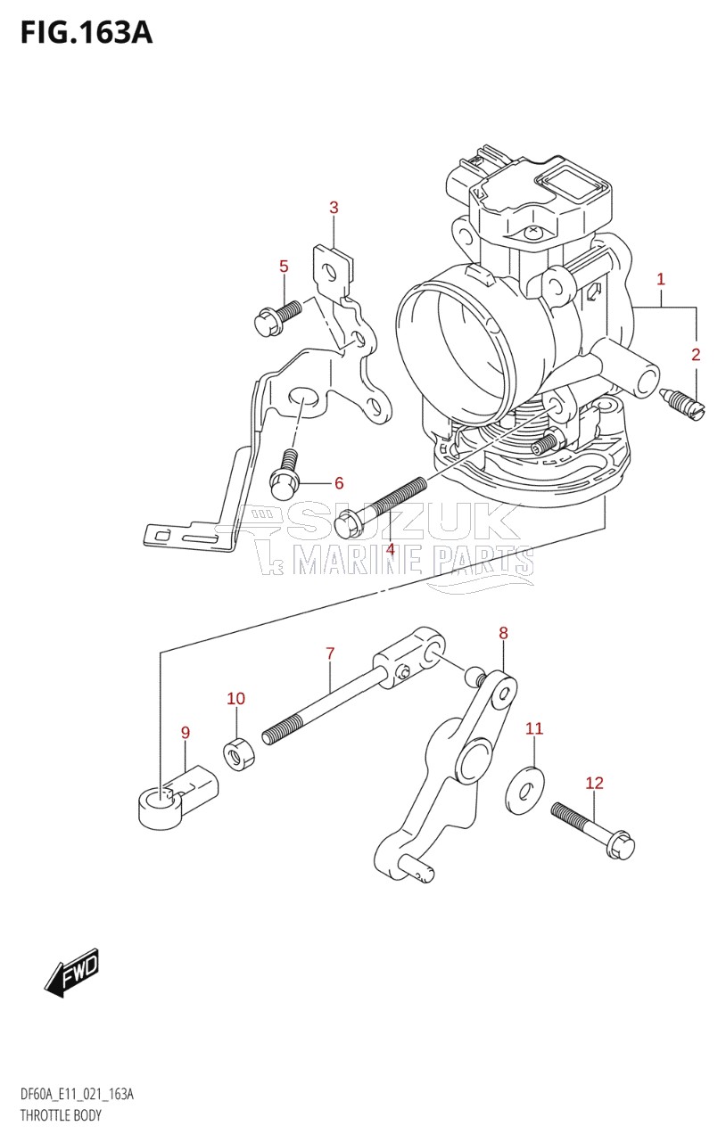 THROTTLE BODY (SEE NOTE)