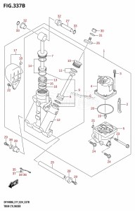 DF115BG From 11505F-440001 (E11 - E40)  2024 drawing TRIM CYLINDER ((DF140BG,DF140BZG):E11)