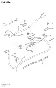 DT25 From 02503-151001 (E01 E36 E40)  2001 drawing HARNESS