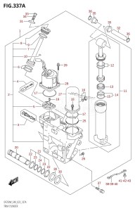 DF250 From 25005F-040001 (E40)  2020 drawing TRIM CYLINDER