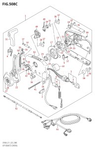 04003F-040001 (2020) 40hp E01 E11-Gen. Export 1-and 2 (DF40AQH  DF40AQH_    DF40AQH   DF40AT  DF40AT_    DF40AT   DF40ATH  DF40ATH_    DF40ATH) DF40A drawing OPT:REMOTE CONTROL ((DF40A:E11,DF40AST:E34,DF50A:E11,DF60A:(E11,E40),DF60AVT:E11,DF40ASVT:E34):022)