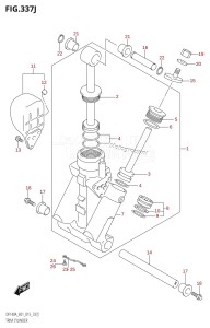 DF140AZ From 14003Z-510001 (E01 E40)  2015 drawing TRIM CYLINDER (DF140AZ:E40)