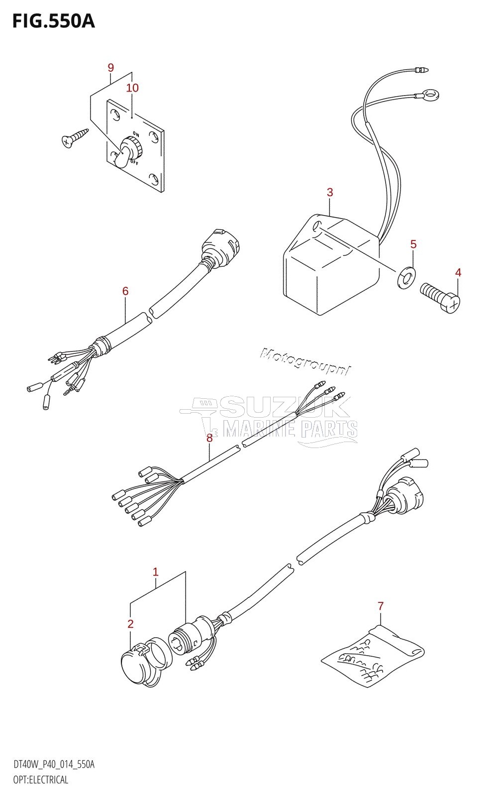 OPT:ELECTRICAL (DT40WR:P40)