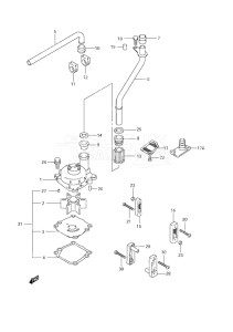 Outboard DF 60 drawing Water Pump