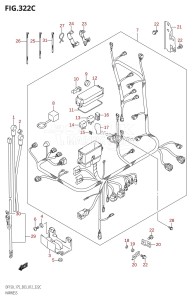 DF175T From 17502F-210001 (E03)  2012 drawing HARNESS (DF175T:E03)