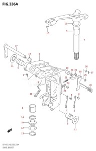 DF140Z From 14001Z-421001 (E03)  2004 drawing SWIVEL BRACKET