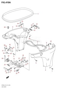 DF90A From 09003F-310001 (E01 E40)  2013 drawing SIDE COVER (DF70A:E01)