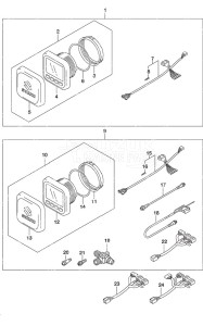 DF 200AP drawing Multi Function Gauge (1)