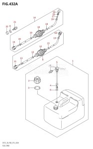 DT30 From 03005-510001 ()  2015 drawing FUEL TANK (DT25K:P36)