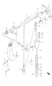 Outboard DF 9.9 drawing Clutch