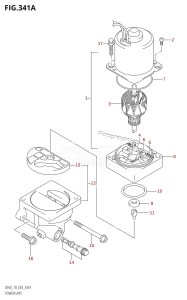 DF70 From 07001F-861001 (E03)  1998 drawing POWER UNIT (W,X,Y)