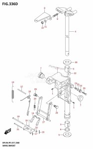 DF8A From 00801F-710001 (P01)  2017 drawing SWIVEL BRACKET (DF9.9AR:P01)