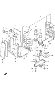 Outboard DF 150 drawing Balancer