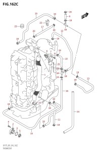 DF175T From 17502F-610001 (E01 E40)  2016 drawing THERMOSTAT (DF150TG:E01)