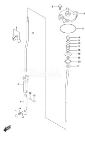 DF 60A drawing Shift Rod High Thrust