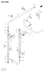 DF300 From 30001F-880001 (E01 E40)  2008 drawing FUEL INJECTOR