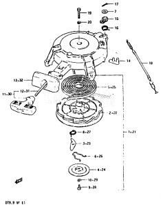 DT9.9 From 00993-512880 ()  1985 drawing STARTER