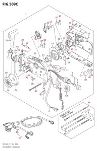 DF115A From 11503F-610001 (E01 E03 E11 E40)  2016 drawing OPT:REMOTE CONTROL (1) (DF115AZ:E11)