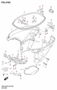 DF30A From 03003F-440001 (P01 - P40)  2024 drawing SIDE COVER (DF25AT,DF30AT)