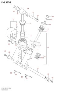 DF200 From 20002F-210001 (E03)  2012 drawing TRIM CYLINDER (DF200T:E03:L-TRANSOM)