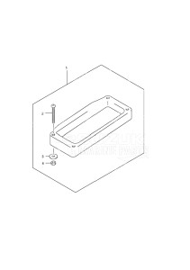 Outboard DF 115A drawing Remote Control Spacer