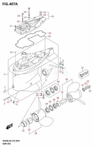 DF325A From 32501F-910001 (E01 E40)  2019 drawing GEAR CASE