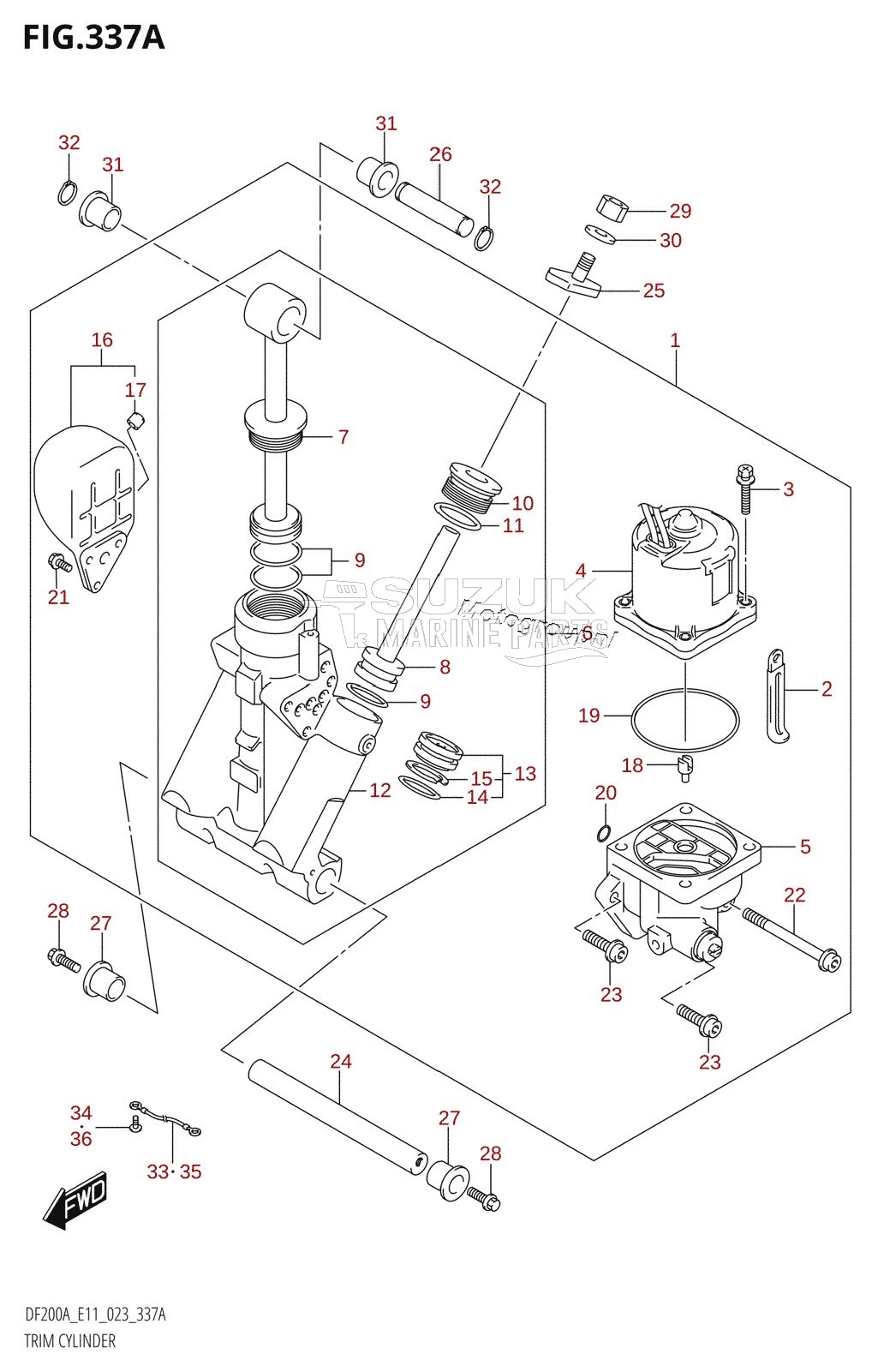 TRIM CYLINDER