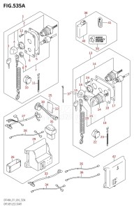 DF115AZ From 11503Z-610001 (E01 E3 E11 E40)  2016 drawing OPT:KEY LESS START (DF100AT:E11)