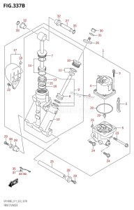 DF115BG From 11505F-240001 (E40)  2022 drawing TRIM CYLINDER ((DF140BG,DF140BZG):E11)