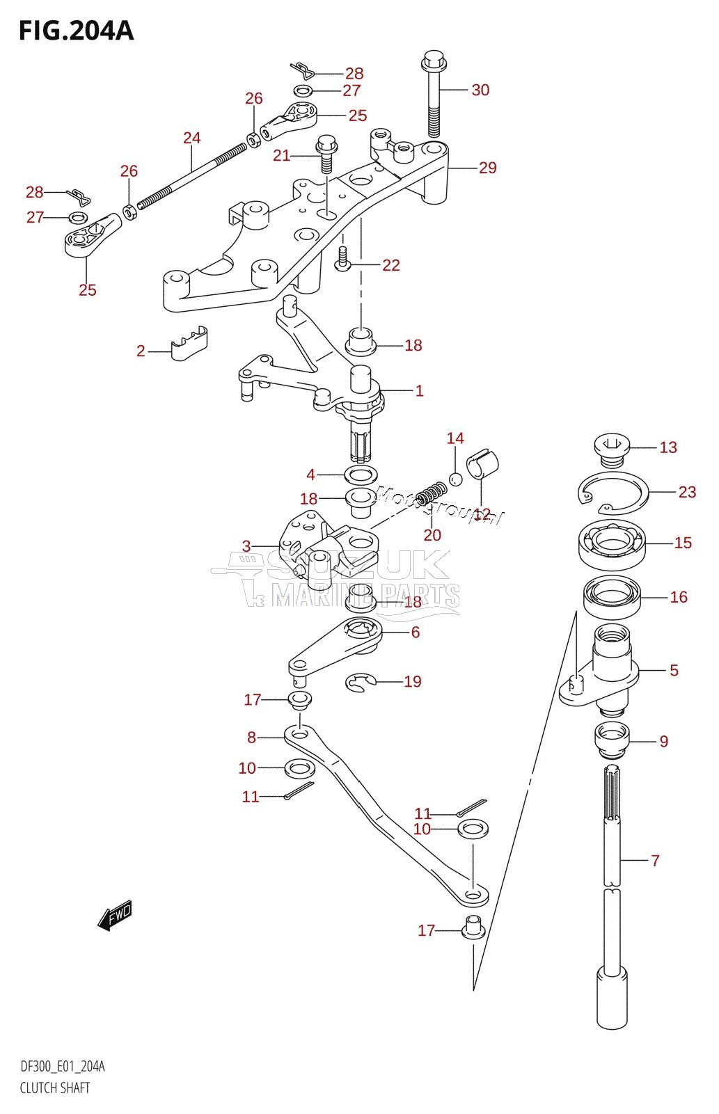 CLUTCH SHAFT