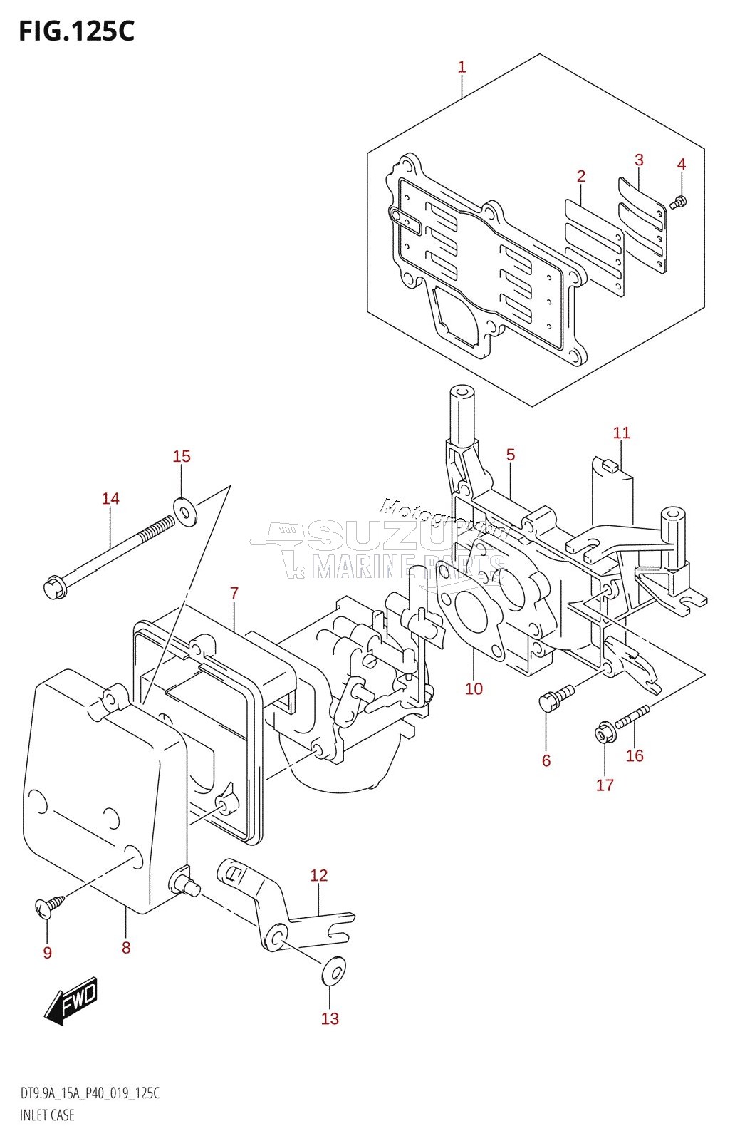 INLET CASE (DT15A)