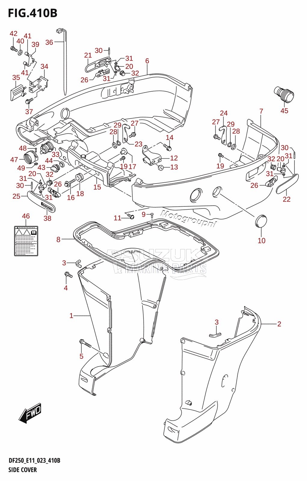 SIDE COVER (X-TRANSOM,XX-TRANSOM)