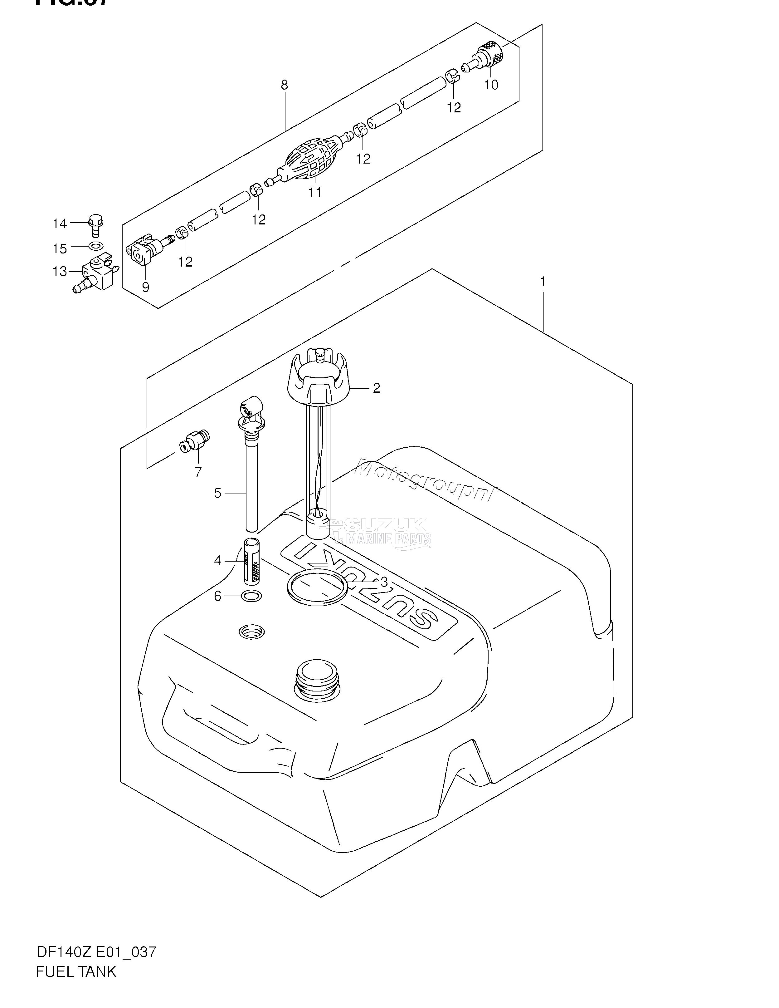 FUEL TANK (PLASTIC)