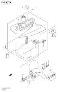 DF25 From 02503F-310001 (E03)  2013 drawing GEAR CASE