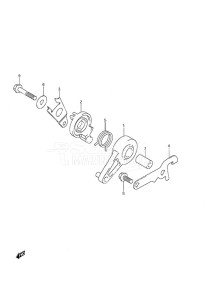 DF 9.9A drawing Throttle Control w/Remote Control