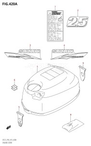 DF2.5 From 00252F-310001 (P03)  2013 drawing ENGINE COVER