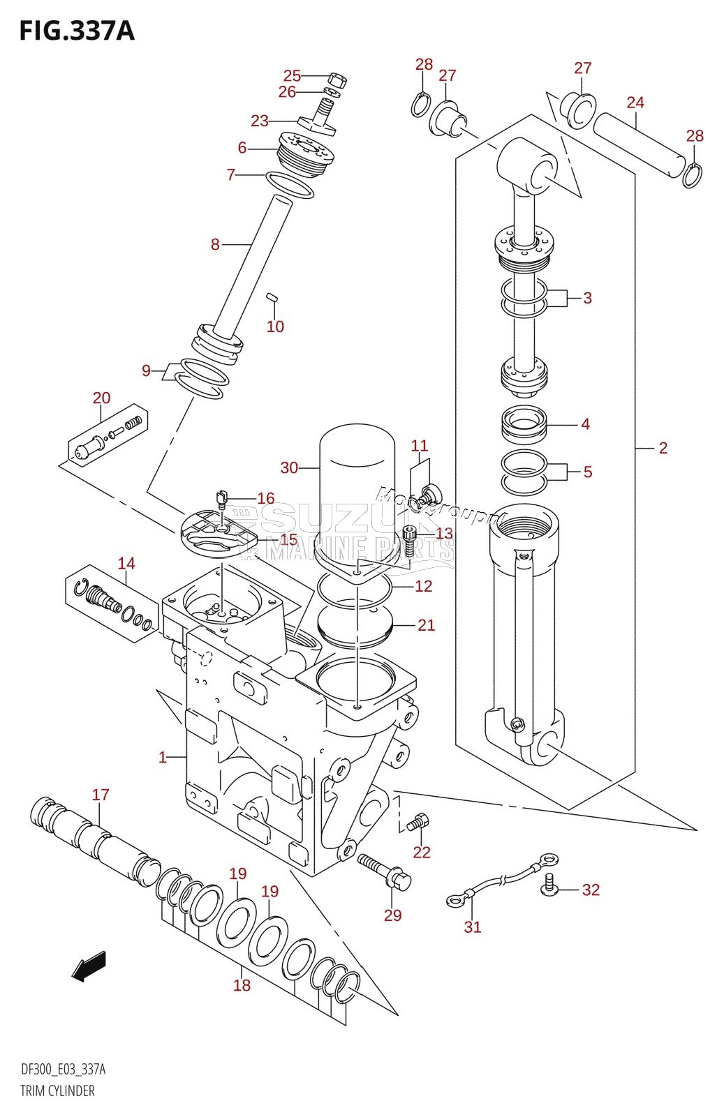 TRIM CYLINDER